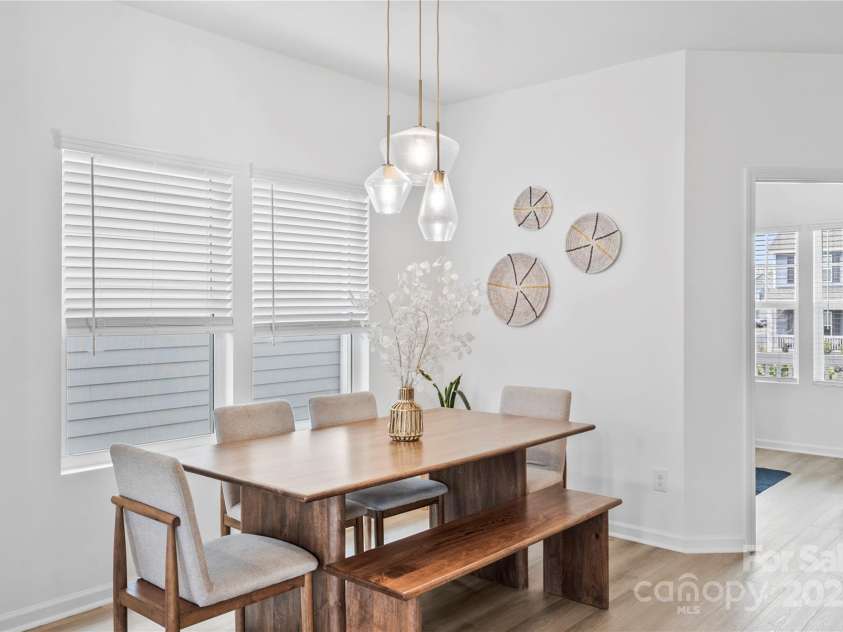 5104 Thomasville Drive, Belmont, NC 28012.  MLS# CAR4242636, YatesRealty ID 4211. Dining Area