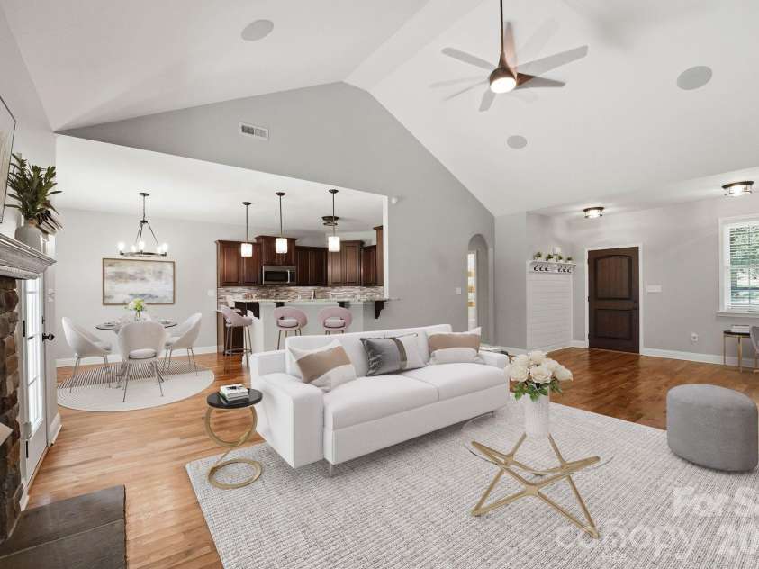 488 Mckendree Road, Mooresville, NC 28117.  MLS# CAR4410598, YatesRealty ID 42111. Virtually staged