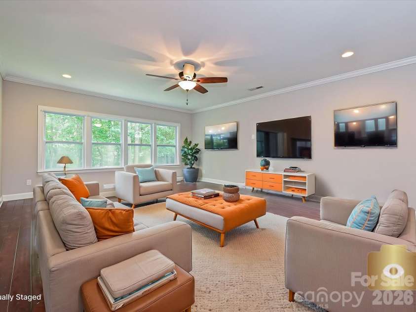 1336 Huntcliff Drive, Waxhaw, NC 28173.  MLS# CAR4402736, YatesRealty ID 42128. Virtually staged.