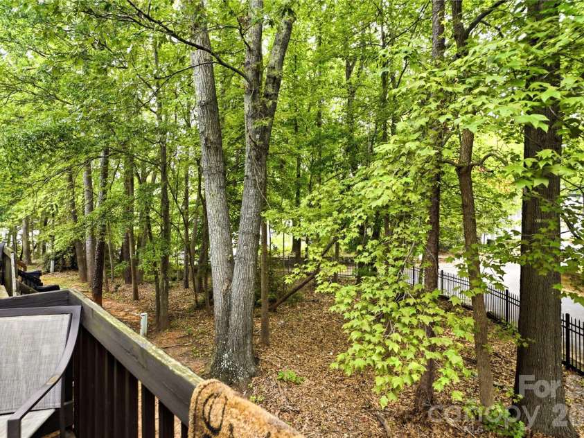 6355 Windsor Gate Lane, Charlotte, NC 28215.  MLS# CAR4406081, YatesRealty ID 42134. View off back deck