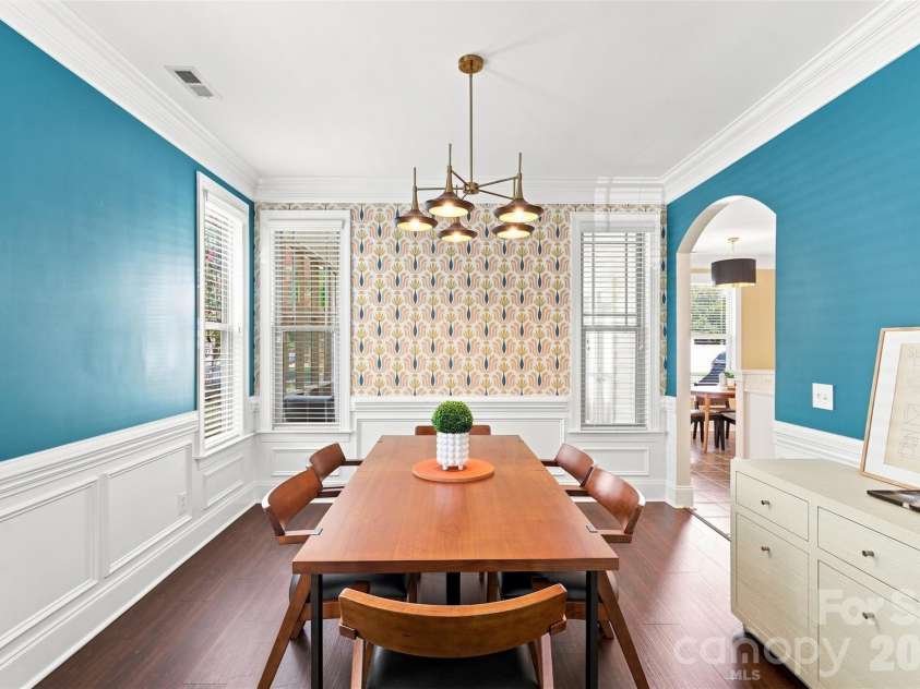 4140 Cedar Point Avenue, Matthews, NC 28104.  MLS# CAR4400390, YatesRealty ID 42135. Dining Room