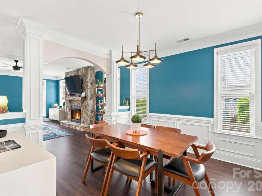 4140 Cedar Point Avenue, Matthews, NC 28104.  MLS# CAR4400390, YatesRealty ID 42135. Dining Room