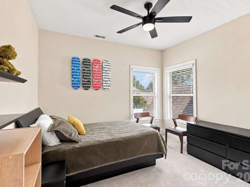 4140 Cedar Point Avenue, Matthews, NC 28104.  MLS# CAR4400390, YatesRealty ID 42135. Secondary Bedroom