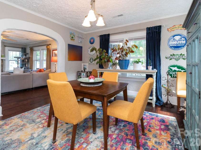 752 Fairview Road, Asheville, NC 28803.  MLS# CAR4408916, YatesRealty ID 42138. Dining Room