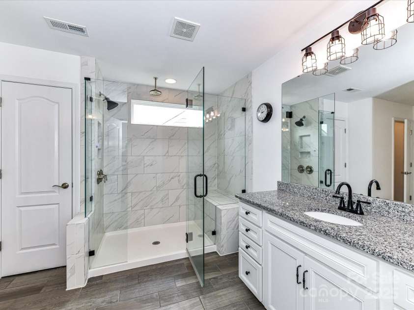 15724 Reynolds Drive, Indian Land, SC 29707.  MLS# CAR4235677, YatesRealty ID 4215. Primary bathroom