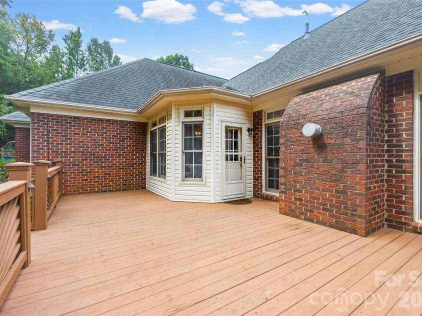 5385 Apple Glen Drive, Harrisburg, NC 28075.  MLS# CAR4407413, YatesRealty ID 42152. BACK DECK