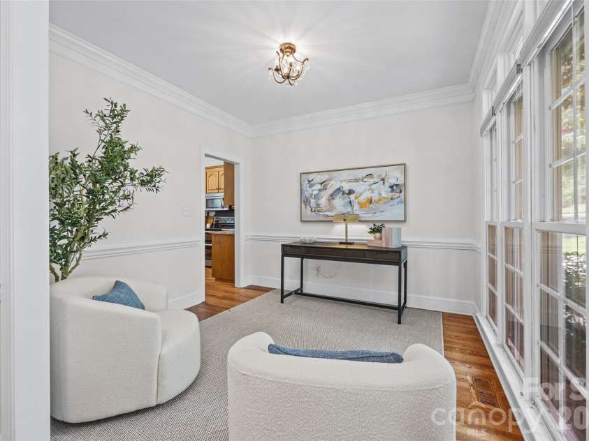 5385 Apple Glen Drive, Harrisburg, NC 28075.  MLS# CAR4407413, YatesRealty ID 42152. CROWN MOULDING AND CHAIR RAIL