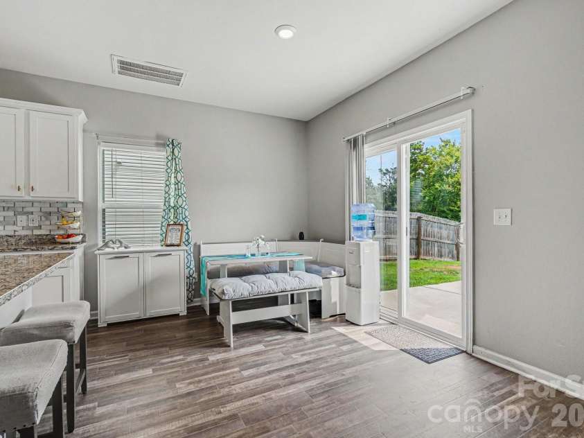 2238 Lanza Drive, Charlotte, NC 28215.  MLS# CAR4403763, YatesRealty ID 42163. Your dining area is overlooking the back yard.....