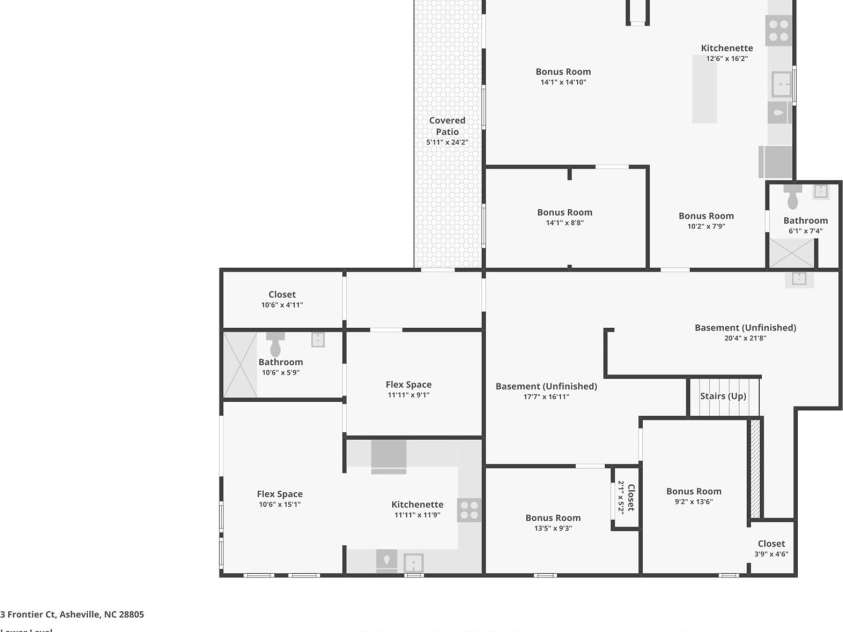 3 Frontier Court, Asheville, NC 28805.  MLS# CAR4403723, YatesRealty ID 42169. 