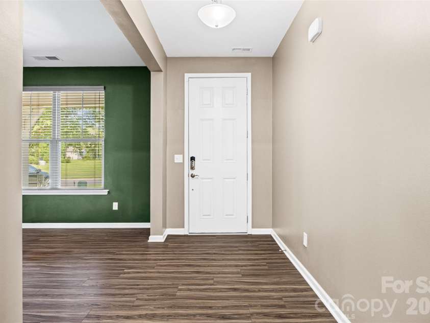 596 Rustlewood Way, Rock Hill, SC 29732.  MLS# CAR4409855, YatesRealty ID 42174. Entry options with a keypad-equipped front door or private interior access directly from the garage.