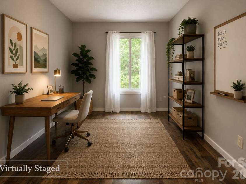 119 Colony Drive, Arden, NC 28704.  MLS# CAR4408014, YatesRealty ID 42177. Virtually Staged- Bedroom #2