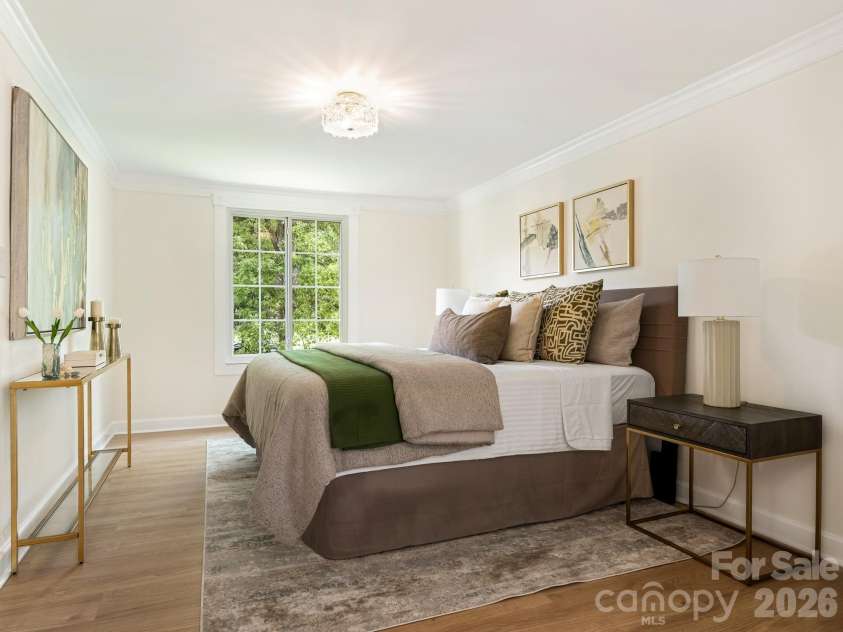 5808 Ryder Avenue, Charlotte, NC 28226.  MLS# CAR4411559, YatesRealty ID 42178. Primary Bedroom