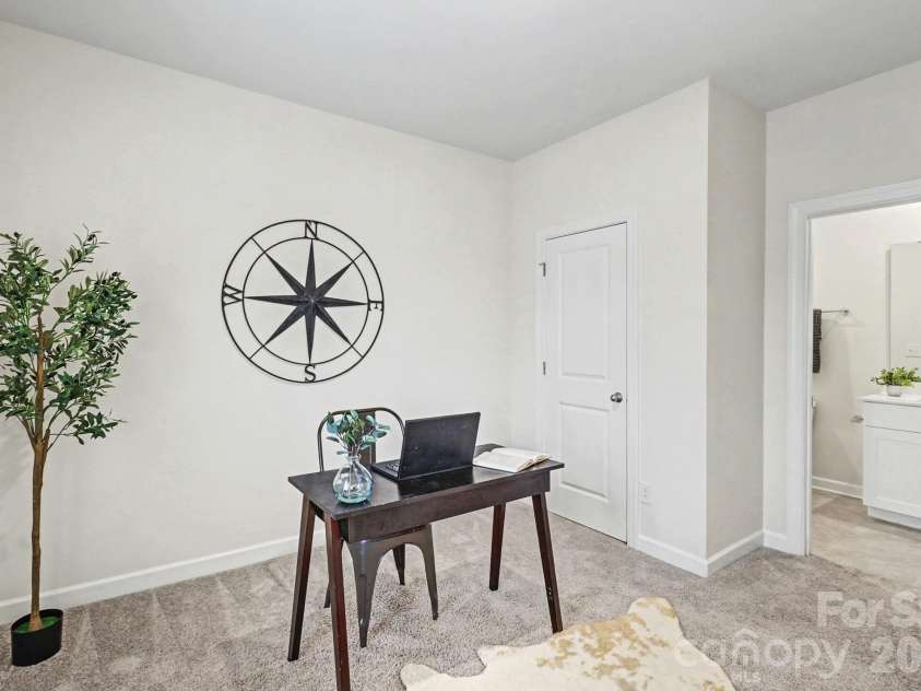 3537 Auburn Curb Road, Charlotte, NC 28217.  MLS# CAR4350906, YatesRealty ID 4219. Bedroom/Office main floor