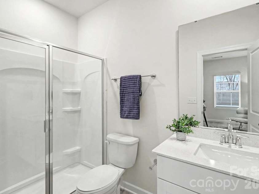 3537 Auburn Curb Road, Charlotte, NC 28217.  MLS# CAR4350906, YatesRealty ID 4219. Full bath main floor