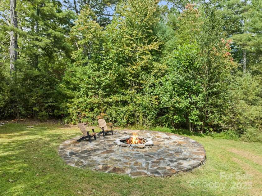 6 Dogwood Lane, Fletcher, NC 28732.  MLS# CAR4302762, YatesRealty ID 4219. S'mores anyone