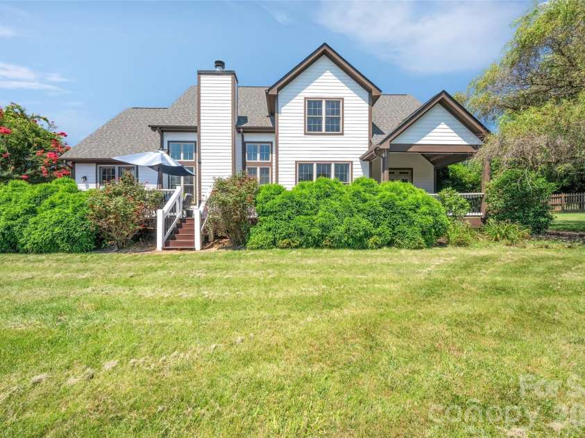 37 Carland Drive, Arden, NC 28704.  MLS# CAR4409376, YatesRealty ID 42190. Back of House