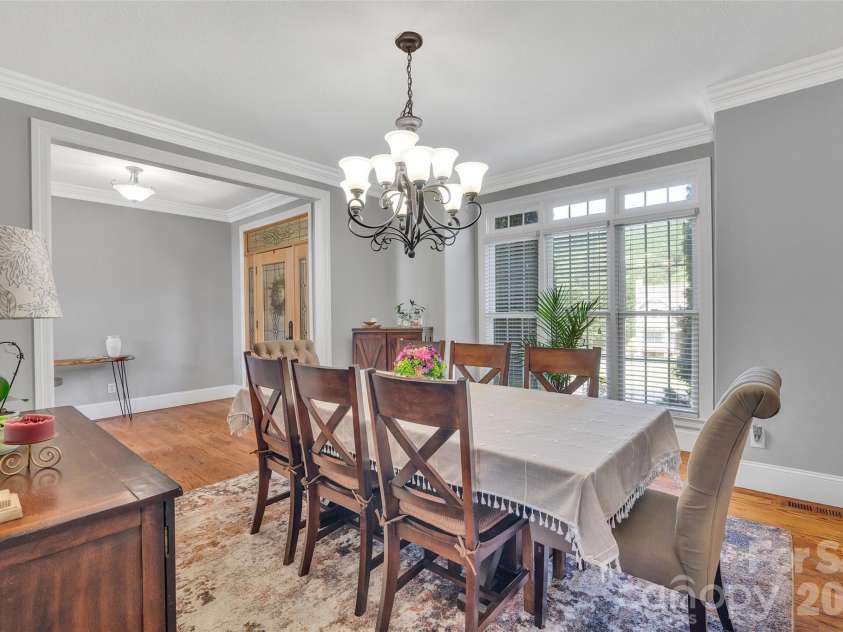 37 Carland Drive, Arden, NC 28704.  MLS# CAR4409376, YatesRealty ID 42190. Dining Room