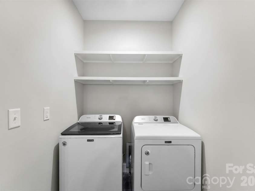 543 Greystone Road, Charlotte, NC 28209.  MLS# CAR4405427, YatesRealty ID 42193. Laundry room upstairs