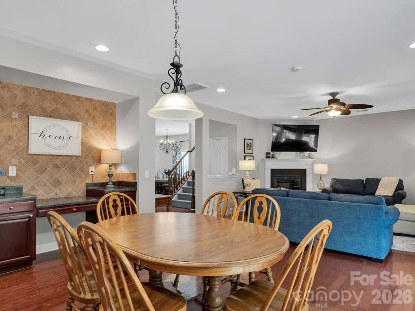 4908 Cruz Bay Drive, Monroe, NC 28110.  MLS# CAR4409228, YatesRealty ID 42226. Open-concept kitchen and dining, made for gathering