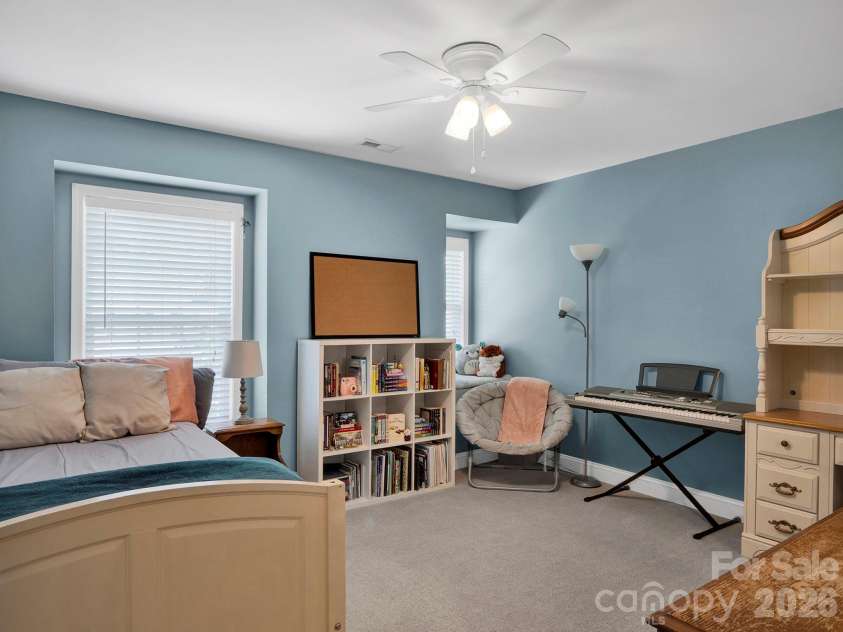 4908 Cruz Bay Drive, Monroe, NC 28110.  MLS# CAR4409228, YatesRealty ID 42226. Secondary bedroom #2 with tons of space