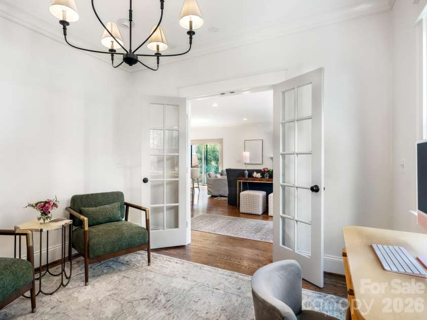 207 Towill Place, Charlotte, NC 28211.  MLS# CAR4411072, YatesRealty ID 42232. Bedroom 3/Study