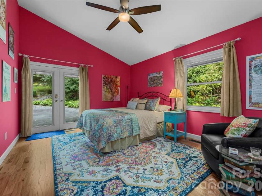 4 Timbersong Drive, Weaverville, NC 28787.  MLS# CAR4400757, YatesRealty ID 42239. Bedroom 2