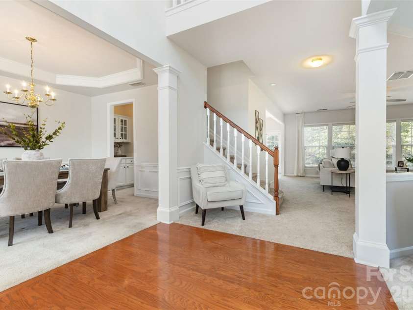 7633 Rathburn Lane, Charlotte, NC 28277.  MLS# CAR4296368, YatesRealty ID 42242. *Home beautifully staged prior to renovations. LVP now on mainfloor*