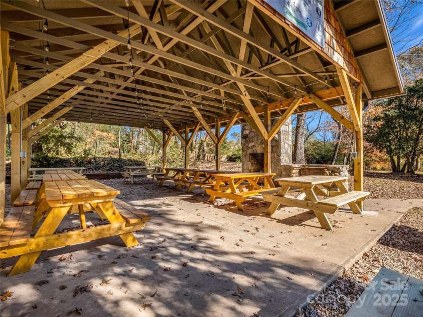101 Bent Creek Ranch Road, Asheville, NC 28806.  MLS# CAR4318923, YatesRealty ID 4226. Community park pavilion for use