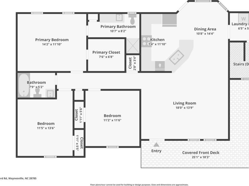 410 Crawford Road, Waynesville, NC 28786.  MLS# CAR4408505, YatesRealty ID 42262. 
