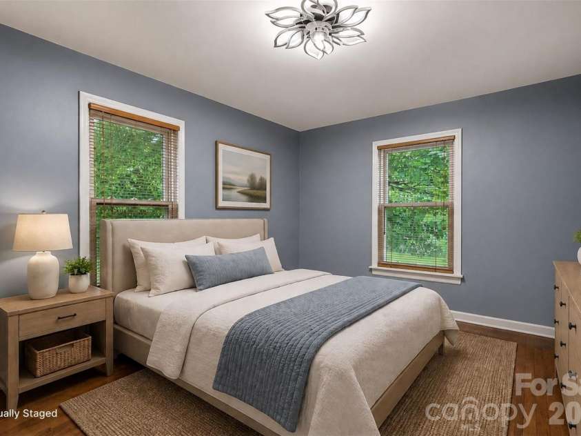 5196 Green Road, Stanley, NC 28164.  MLS# CAR4411421, YatesRealty ID 42267. Primary Bedroom Virtually Staged