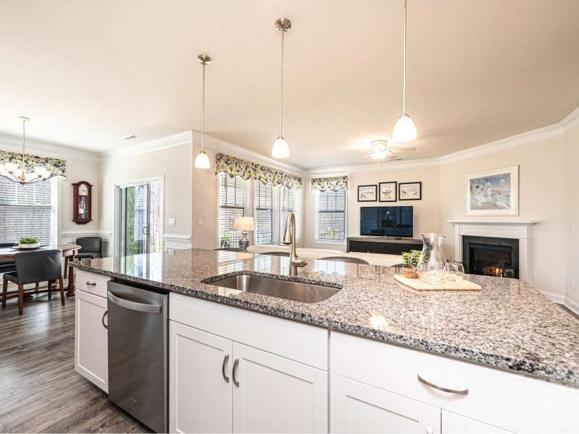 640 Latrobe Drive, Iron Station, NC 28080.  MLS# CAR4238619, YatesRealty ID 4227. Entertaining friends and family will be a snap with large granite countertop space!