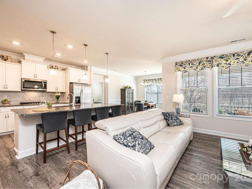 640 Latrobe Drive, Iron Station, NC 28080.  MLS# CAR4238619, YatesRealty ID 4227. Spacious open floor plan.