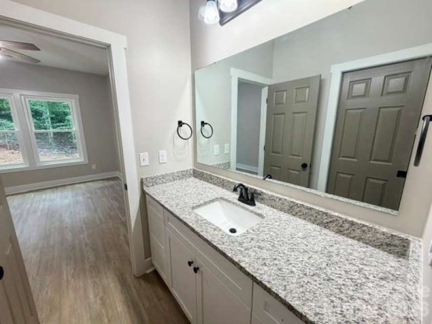 1135 Pinebrook Avenue, Valdese, NC 28690.  MLS# CAR4412091, YatesRealty ID 42284. Granite tops in bath off primary bathroom