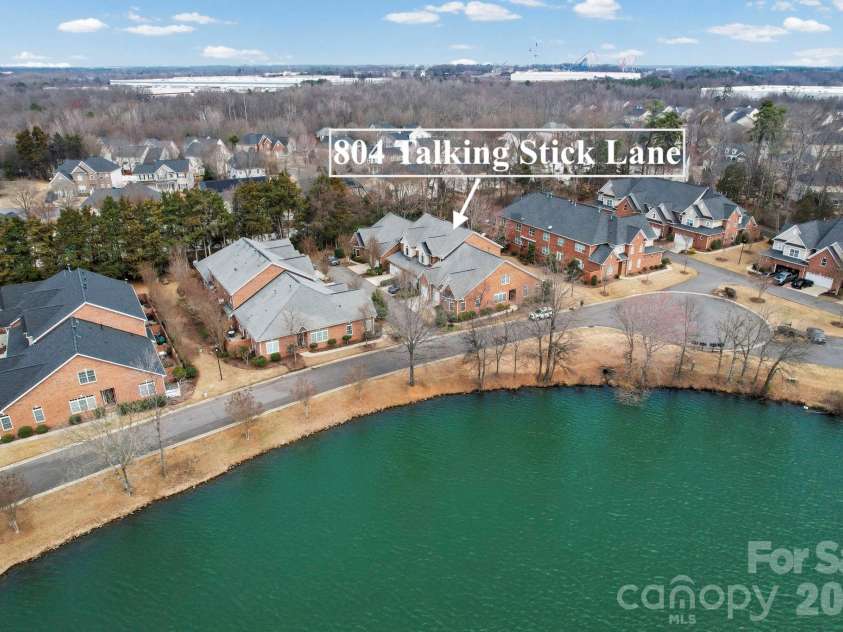 804 Talking Stick Lane, Fort Mill, SC 29708.  MLS# CAR4412697, YatesRealty ID 42293. Lake view