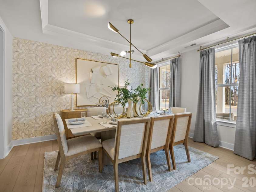 3026 Grandiose Drive, Indian Trail, NC 28079.  MLS# CAR4412254, YatesRealty ID 42300. Dining Room - Model Home Photo for Reference Only.