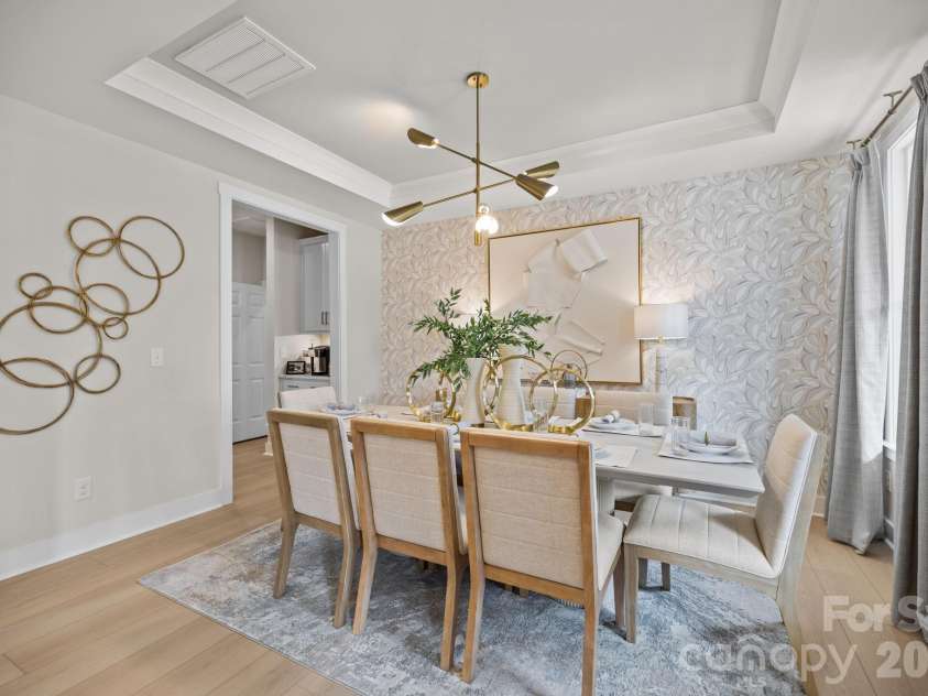 3026 Grandiose Drive, Indian Trail, NC 28079.  MLS# CAR4412254, YatesRealty ID 42300. Dining Room - Model Home Photo for Reference Only.