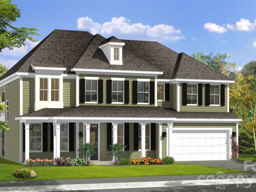 3026 Grandiose Drive, Indian Trail, NC 28079.  MLS# CAR4412254, YatesRealty ID 42300. Exterior Elevation - Style of Home Under Construction for Reference Only.
