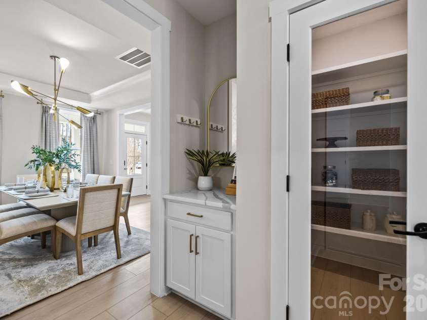 3026 Grandiose Drive, Indian Trail, NC 28079.  MLS# CAR4412254, YatesRealty ID 42300. Pantry - Model Home Photo for Reference Only.