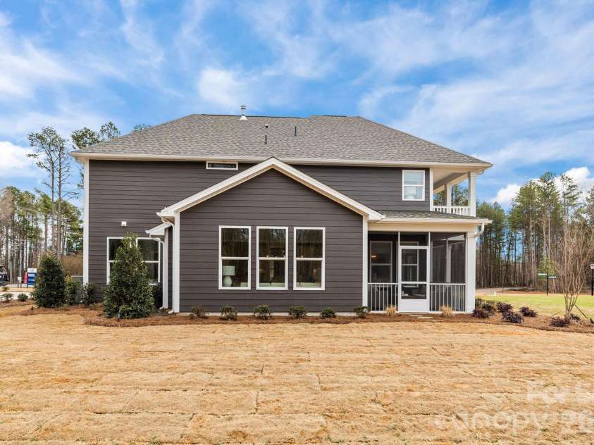 3026 Grandiose Drive, Indian Trail, NC 28079.  MLS# CAR4412254, YatesRealty ID 42300. Rear Model Home - Photo for Reference Only.