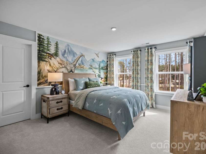 3026 Grandiose Drive, Indian Trail, NC 28079.  MLS# CAR4412254, YatesRealty ID 42300. Second Floor Bedroom - Model Home Photo for Reference Only.