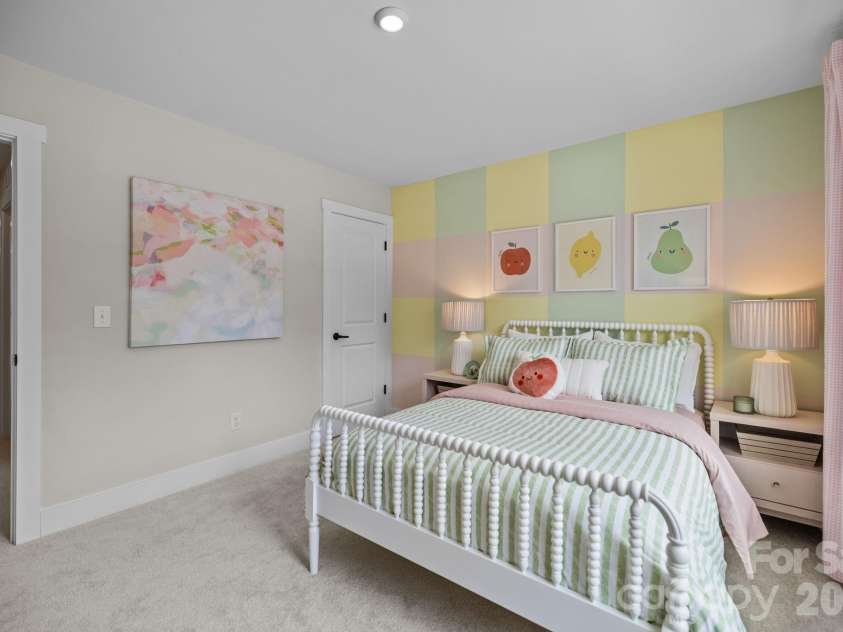 3026 Grandiose Drive, Indian Trail, NC 28079.  MLS# CAR4412254, YatesRealty ID 42300. Second Floor Bedroom - Model Home Photo for Reference Only.