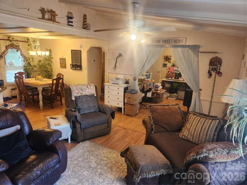 2283 Harbinson Lane, Morganton, NC 28655.  MLS# CAR4402037, YatesRealty ID 42331. Open Living Area