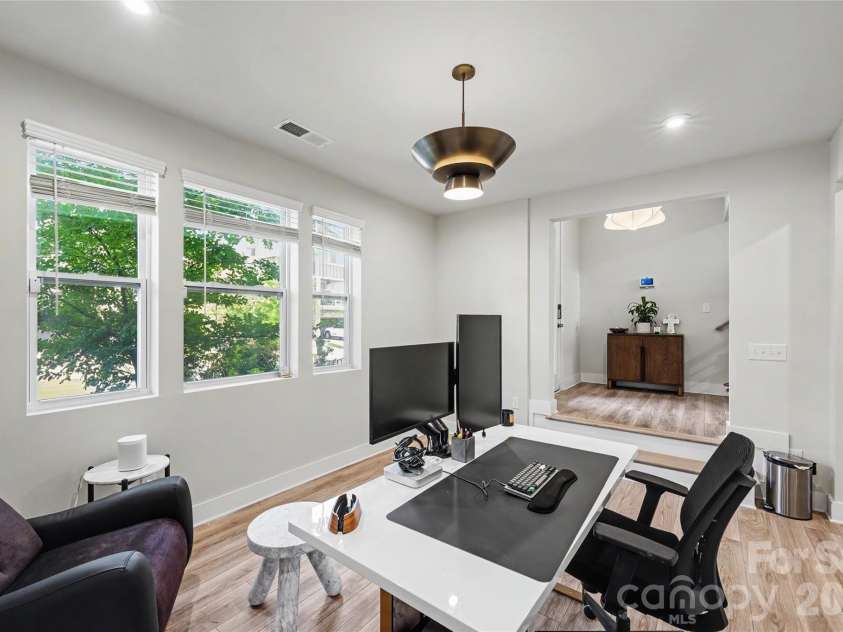 1717 Unison Drive, Charlotte, NC 28262.  MLS# CAR4405855, YatesRealty ID 42350. Lower Level Flex Room