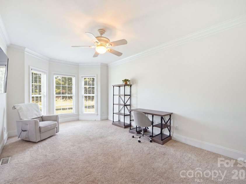 535 Hallman Drive, Rock Hill, SC 29732.  MLS# CAR4411006, YatesRealty ID 42355. Main level bedroom with Bay Window