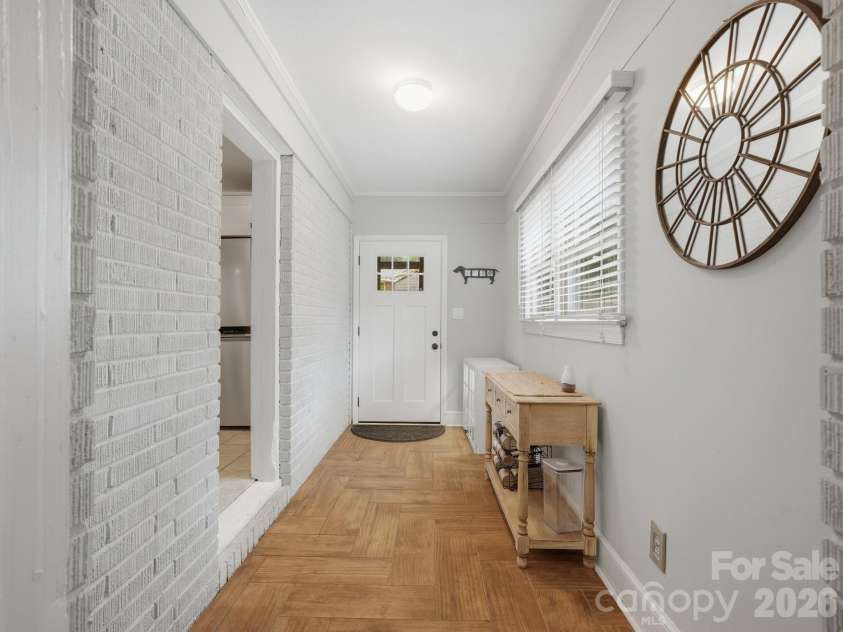 6238 Rosecrest Drive, Charlotte, NC 28210.  MLS# CAR4411397, YatesRealty ID 42375. Mudroom to Backyard