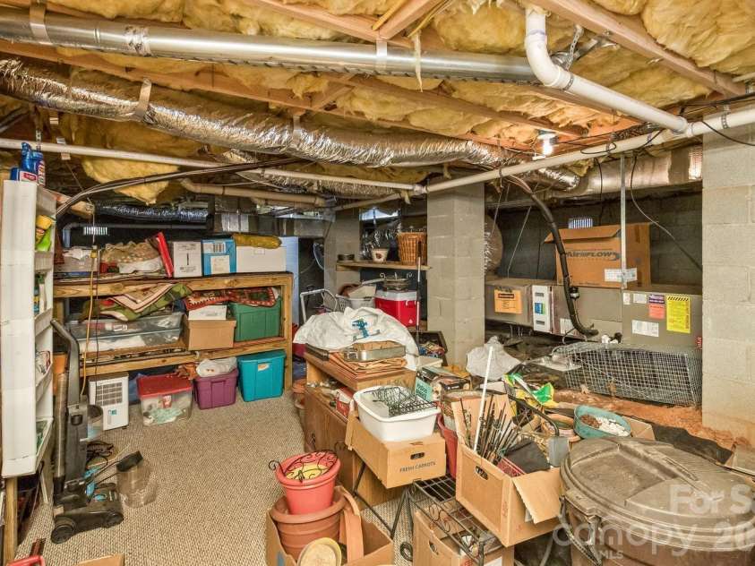 11 Dusty Lane, Leicester, NC 28748.  MLS# CAR4412609, YatesRealty ID 42377. WAL IN CRAWL SPACE STORAGE