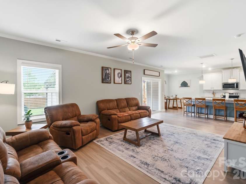 193 Adams Tree Way, Troutman, NC 28166.  MLS# CAR4405517, YatesRealty ID 42384. Open Concept Living