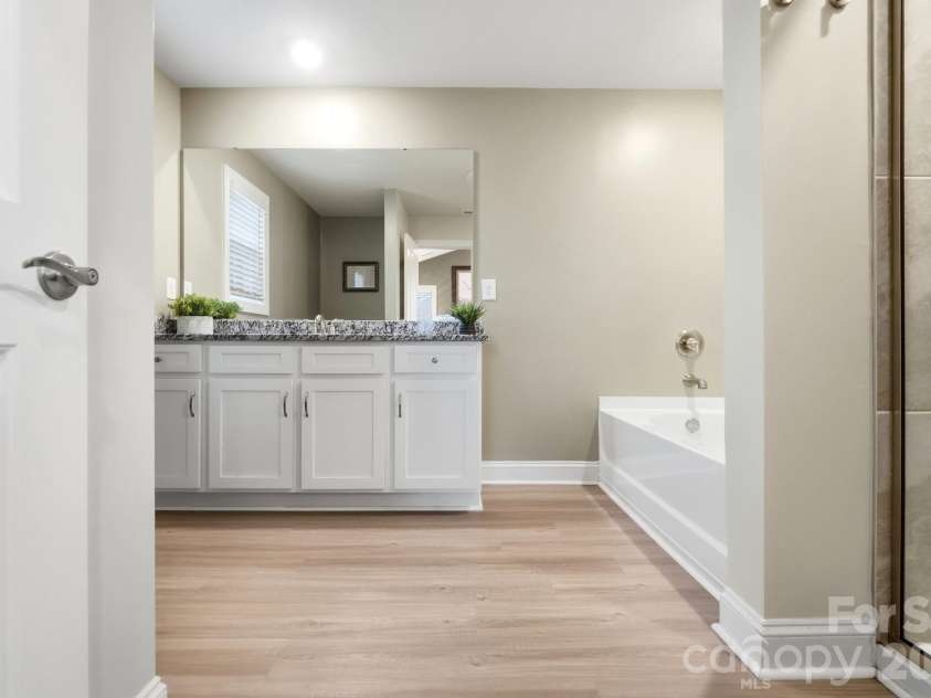 193 Adams Tree Way, Troutman, NC 28166.  MLS# CAR4405517, YatesRealty ID 42384. Primary Bathroom Vanity