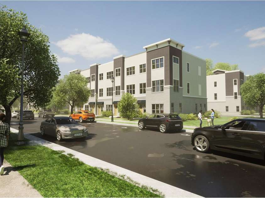 5003 Nimes Road, Charlotte, NC 28208.  MLS# CAR4076166, YatesRealty ID 424. 3D Community Rendering