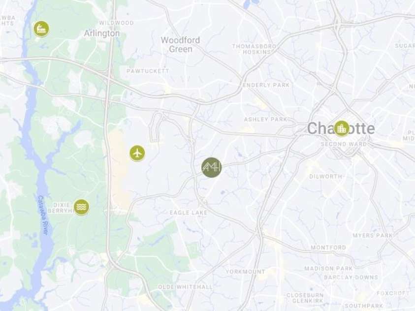 5003 Nimes Road, Charlotte, NC 28208.  MLS# CAR4076166, YatesRealty ID 424. Just over 4 miles from the new River District (opening 2024) and Downtown Charlotte. Close to the airport with easy access to major highways.